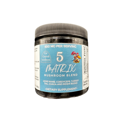 5 MATRIX MUSHROOM GUMMIES | Lion's Mane Cordyceps Turkey Tail Chaga Reishi