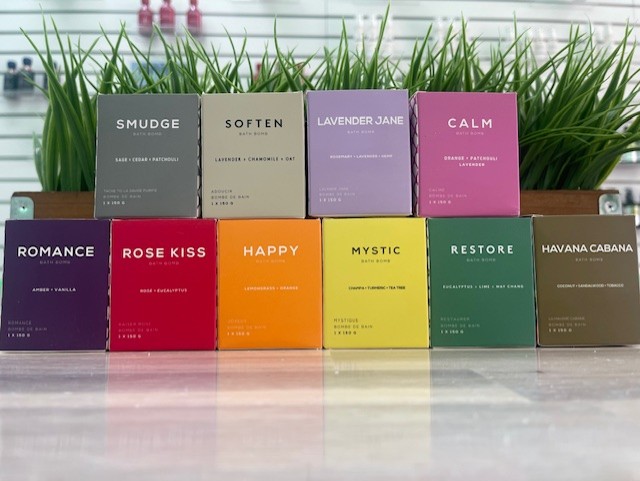 bath bomb collection